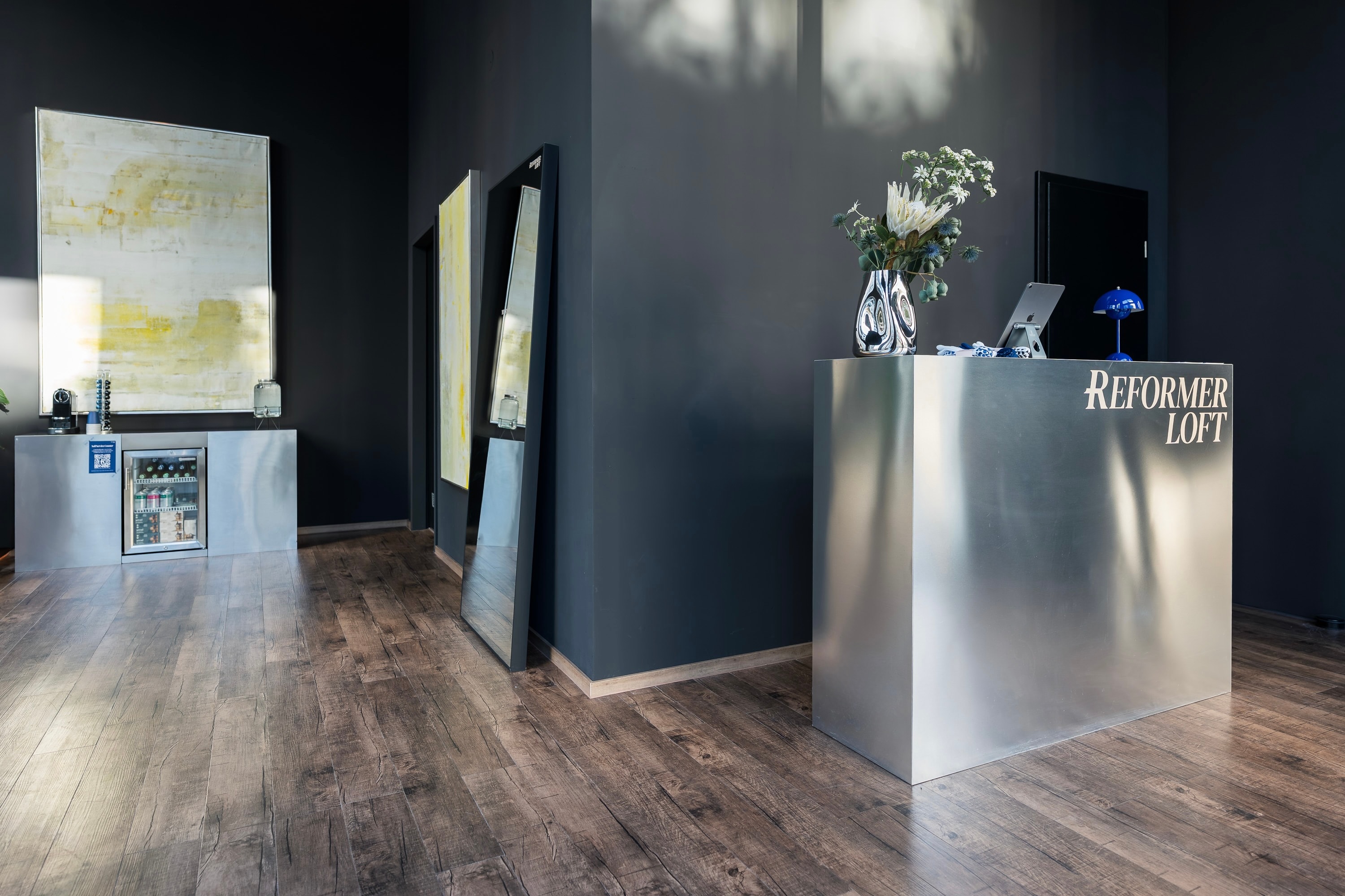 Die Lounge im Reformer Loft
